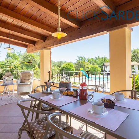 Willa Clicksardegna Paradiso With Swimming Pool Large Garden And Tennis Court *