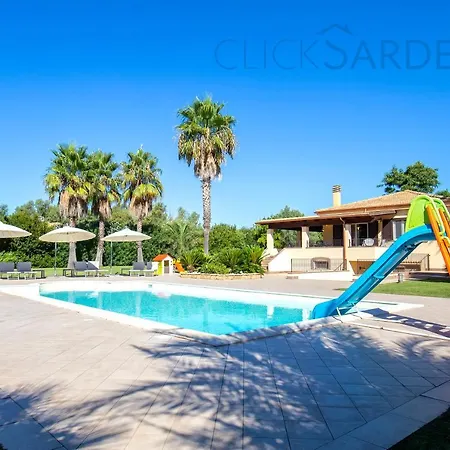 Clicksardegna Paradiso With Swimming Pool Large Garden And Tennis Court Villa *