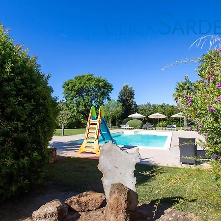 Paradiso With Swimming Pool Large Garden And Tennis Court Villa Alghero