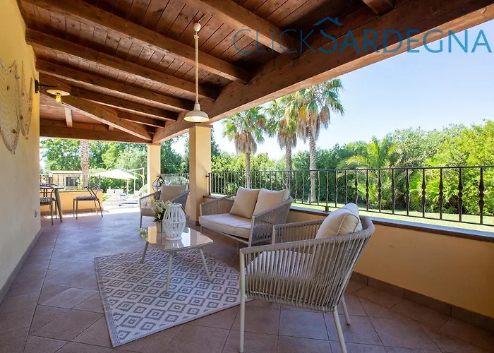 Вилла Clicksardegna Paradiso With Swimming Pool Large Garden And Tennis Court